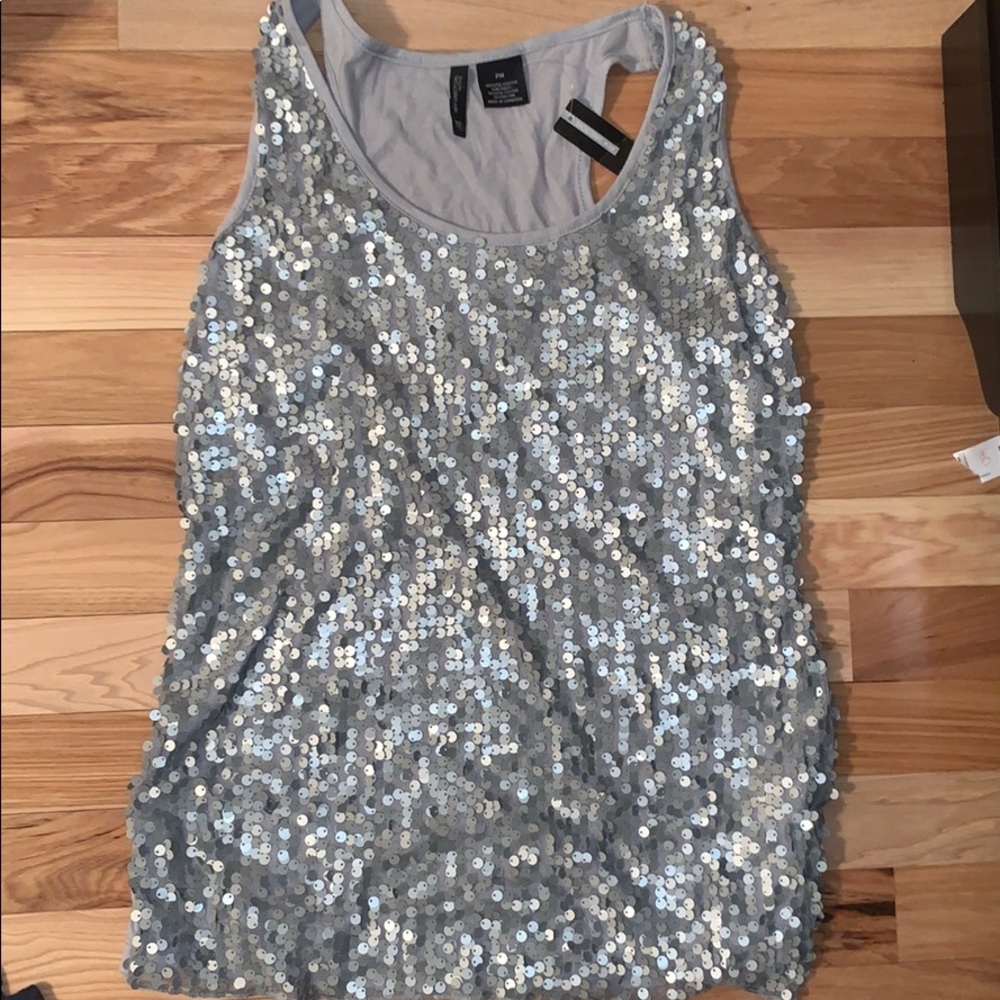 Sequin tank NEW W TAGS NEW DIRECTIONS